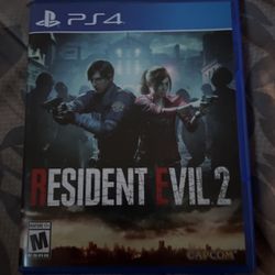 Resident Evil 2 For Ps4 