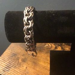 91 G Sterling Silver Bracelet Heavy