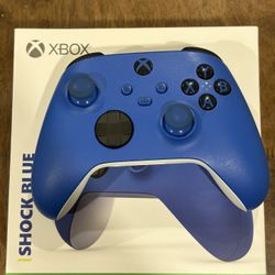 Xbox Shock Blue  Controller 