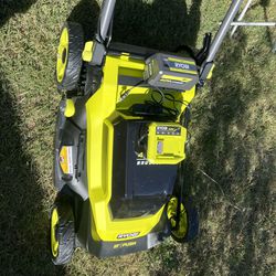 Ryobi 40V HP 20” Brushless Push Lawn Mower