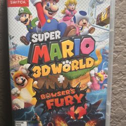 I’m asking$40 Super Mario 3D World + Bowser's Fury for the Nintendo switch the original case no deliveries