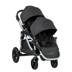 Baby Jogger City Select Double BLACK With Accessories 