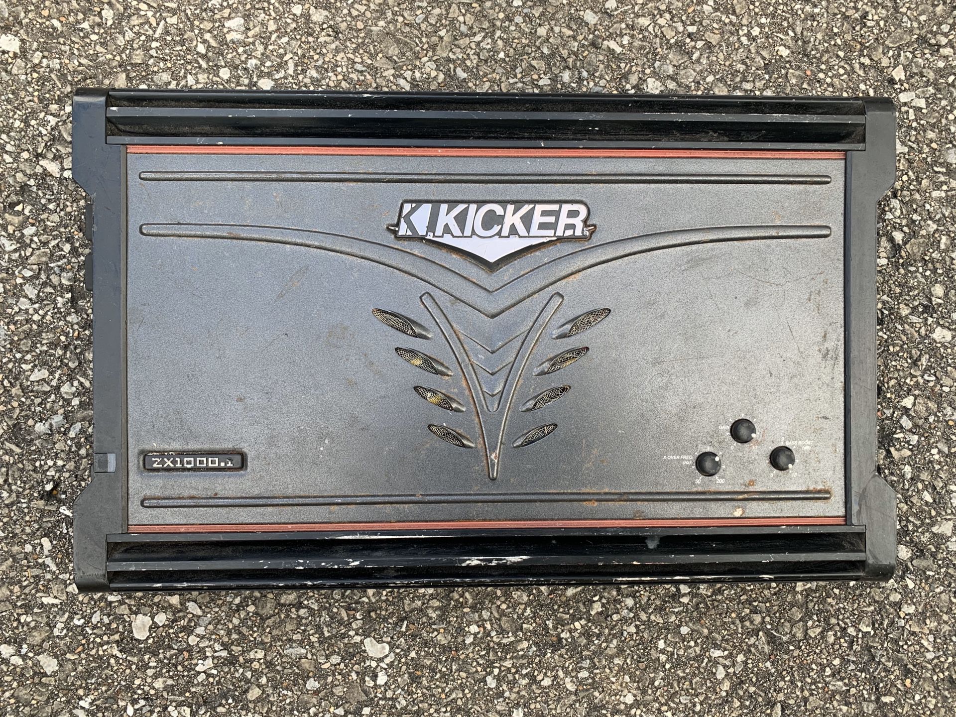 Kicker ZX1000.1 Amplifier