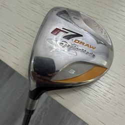 TaylorMade R7 Draw 3 Fairway Wood (Left Handed) Reg Flex