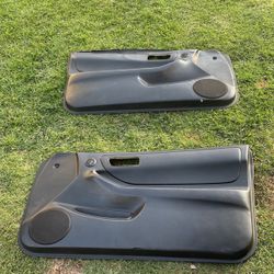 Integra Gsr Black Leather Door Panels