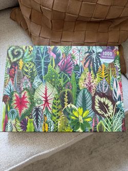 Galison  NEW  Houseplant Jungle 1000 piece puzzle