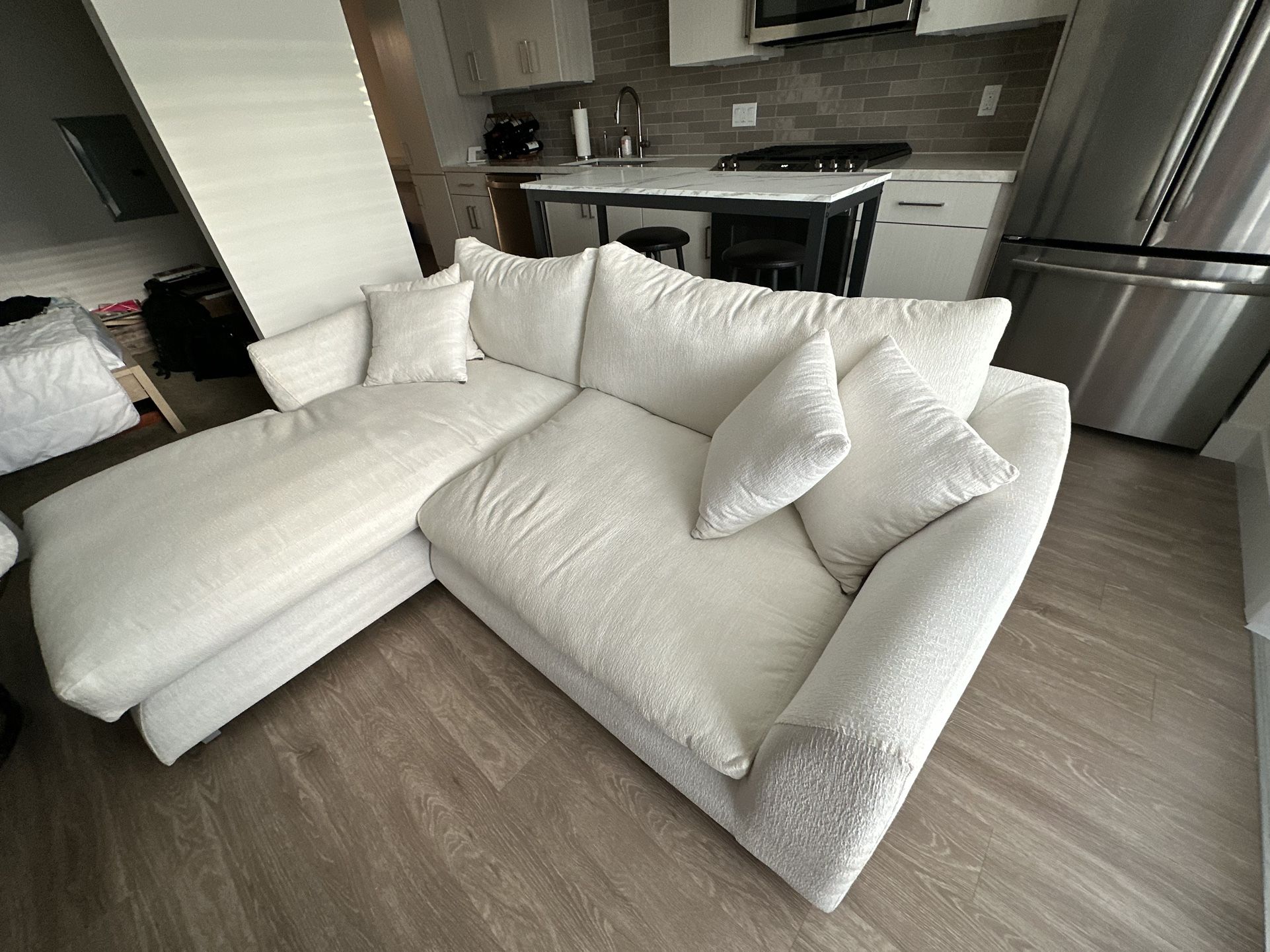 White Sectional Sofa
