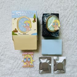 pop mart crybaby encounter yourself vehicle fragrance - tired baby