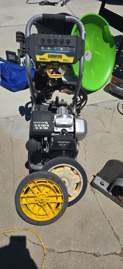 Champion 3000 psi pressure washer