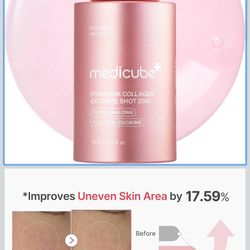 MEDICUBE PDRN Pink Collagen Exosome Shot Serum 2,000 PPM