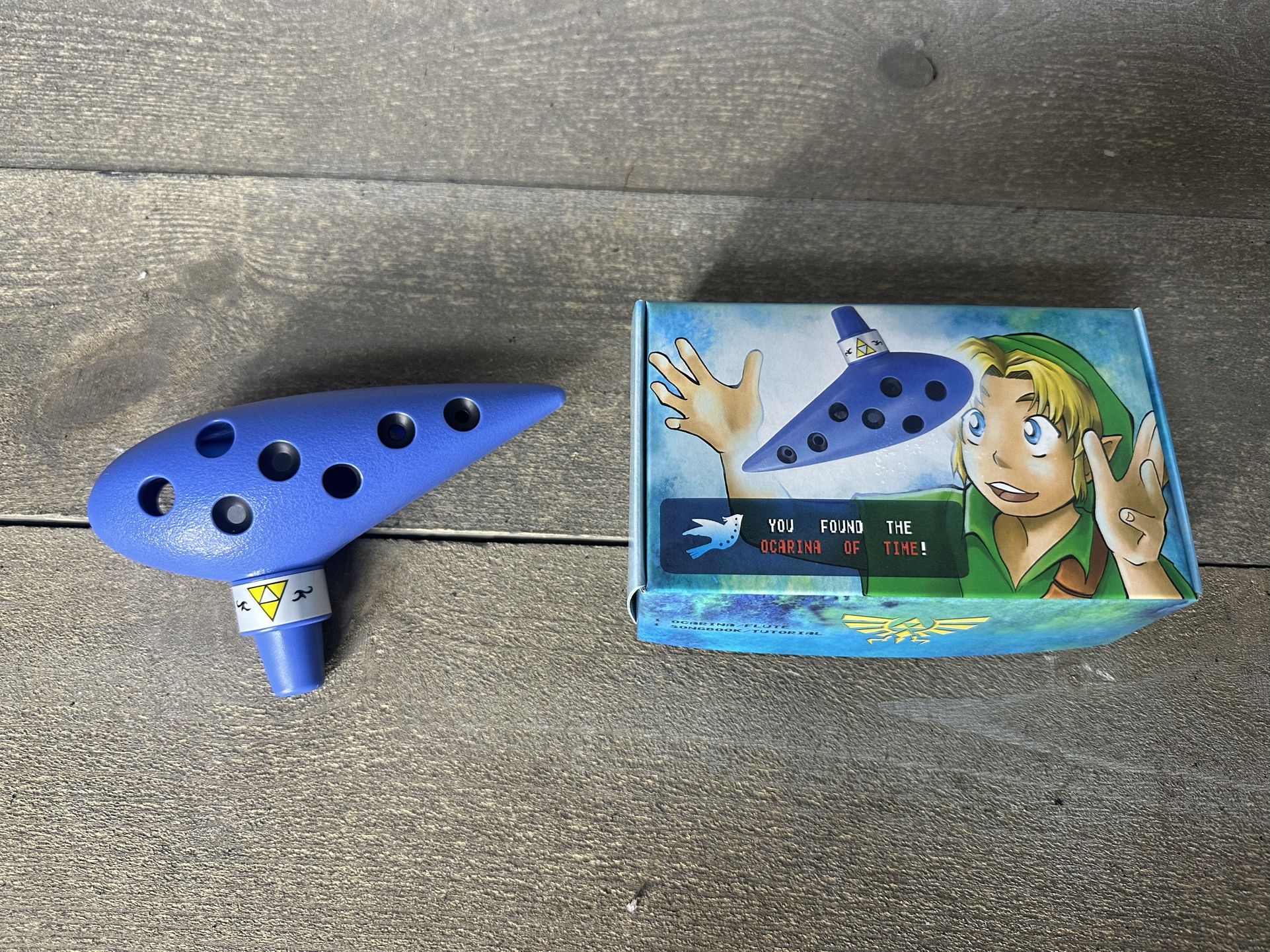 Songbird Zelda Ocarina of Time Replica Ocarina Kokiri Musical Instrument 7 Hole
