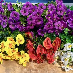 NEW!  Flower Picks-Indoor/Outdoor (Artificial/Faux) Flowers as Seen on IG.  11 Picks total.  7 Stems per Pick.