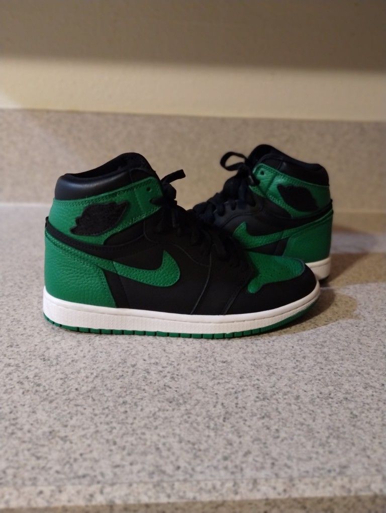 Mens Air Jordan 1 Retro High Pine Green 2.0