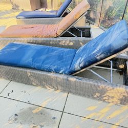 Patio Chaise Lounge Chair 