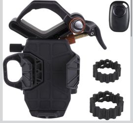Celestron NexYZ DX universal smartphone adapter + Bluetooth remote.