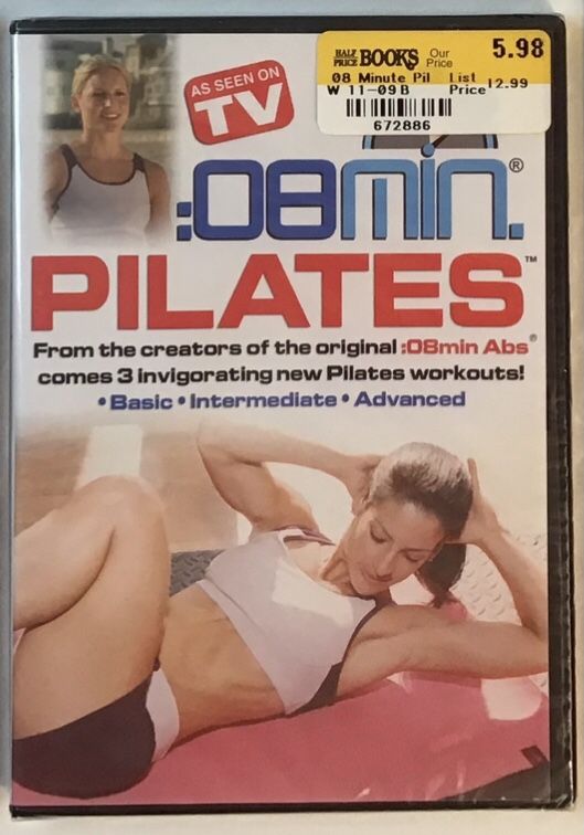 Pilates 8 minutes workout DVD *new