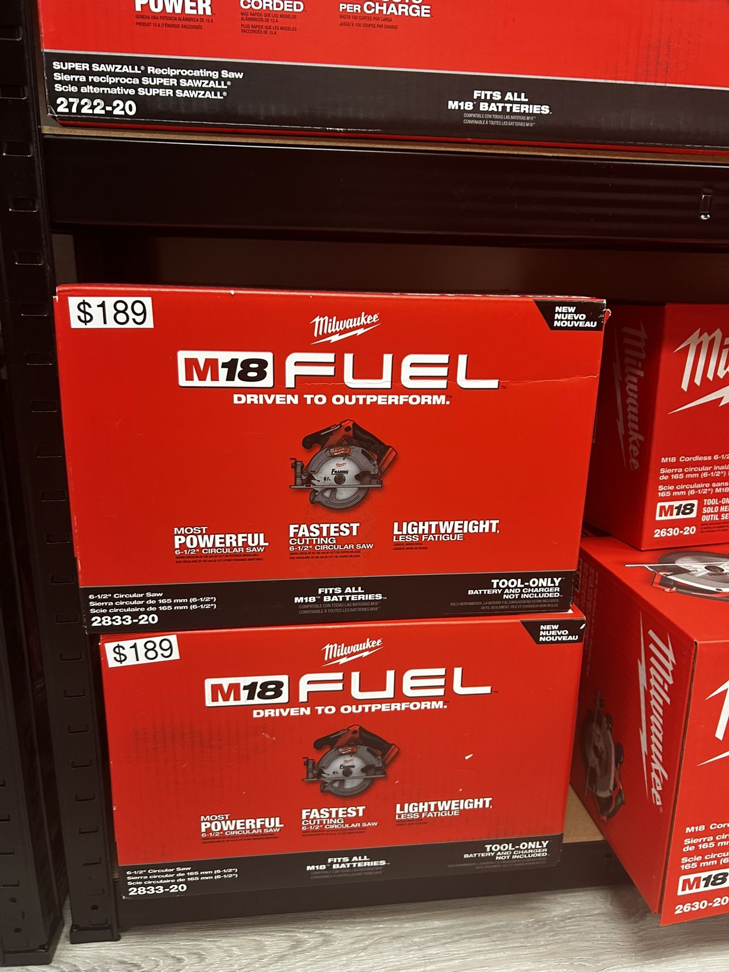 Milwaukee Fuel M18 6-1/2” Circular saw
