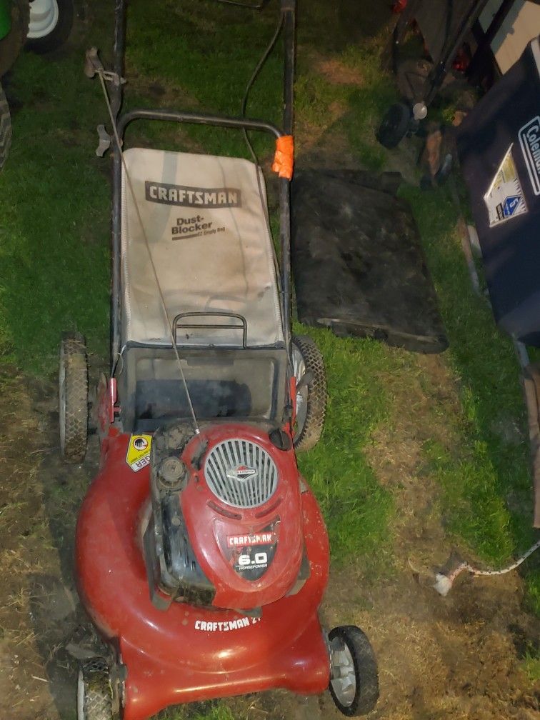 Craftsman 6hp Push Mower With Bag for Sale in Chesapeake, VA OfferUp
