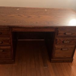 Antique lawyer desk