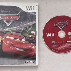 Disney Pixar Cars Video Game for Nintendo Wii Tested Working No Manual