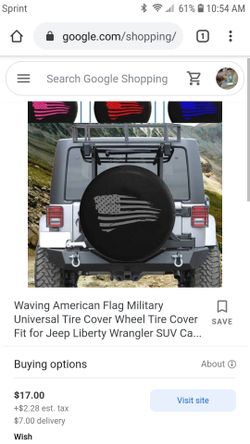 New tire cover