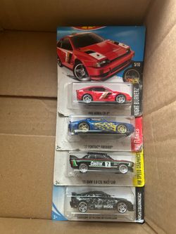 Most of them are JDM hot wheels some old Integra GSR
