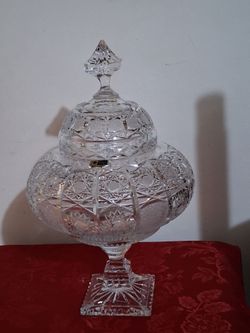 Bohemia Cut Crystal Lage Sender Piece
