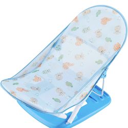 Foldable Baby Bather Baby Bath Support for Use in The Sink or Bathtub w/ 4 Position Recline