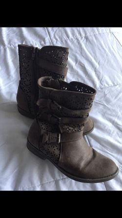 Justice boots - girls size 4