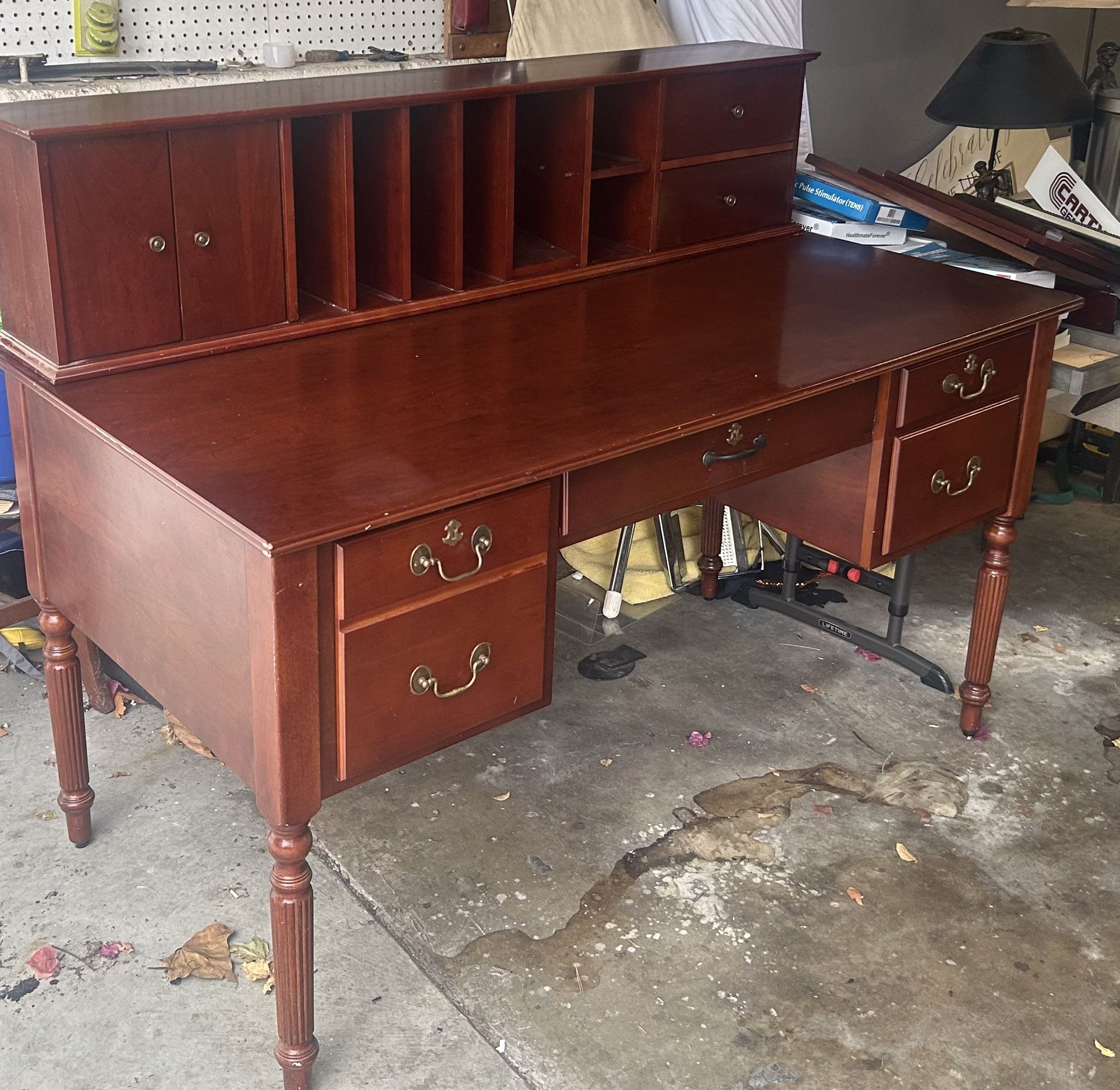 Desk - Beautiful Mahogany