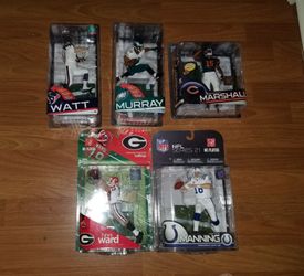 MCFARLANE CHASE NFL MARSHALL MURRAY WATT WARD MANNING