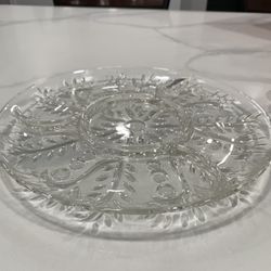 Appetizer Glass Plate 
