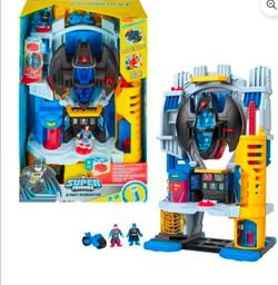 Imaginext DC Super Friends Ultimate Headquarters Playset with Batman Figure 10 Piece Preschool Toy New Toy Jugete Nuevo De Nino