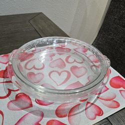 Three Pyrex Pie Plates.