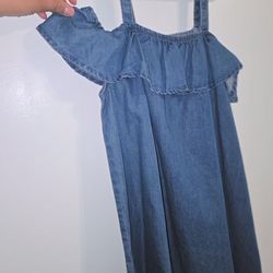 Blue Jean Girl's Dress Size 10/12 New!