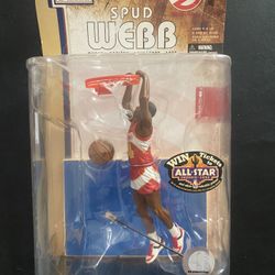 McFarlane NBA Legends 4 Spud Webb Hardwood Classics Figure NIP