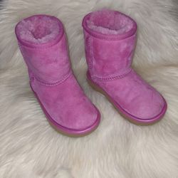 Children UGG Size 10  Pink Boots Used