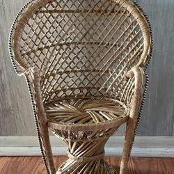 Peacock Chair Doll Chair Plant Chair 