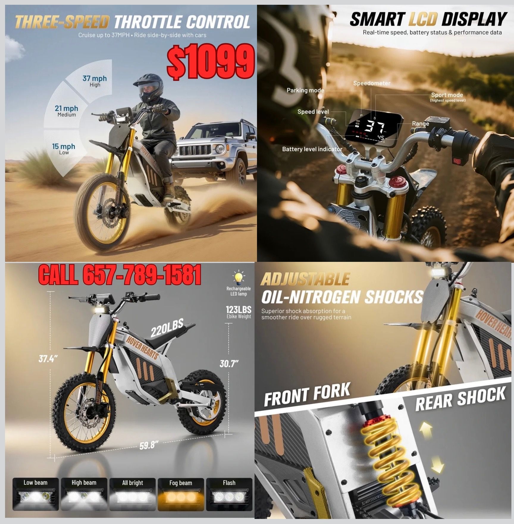 3000W  E Bike Early Bird Special Only 1099.99 we offer financing brand new