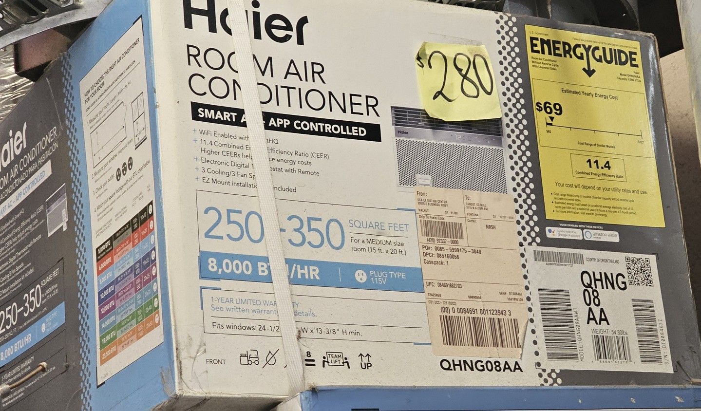 NEW HAIER ROOM AIR CONDITIONER 