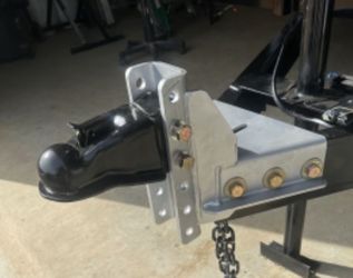 New Trailer Coupler and New Adjustable 3" Channel Mount