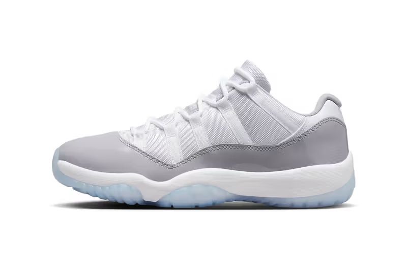 NEW Nike Air Jordan 11 Low Cement Grey Men’s 