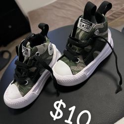 Camo Foam Bottom High Top Converse