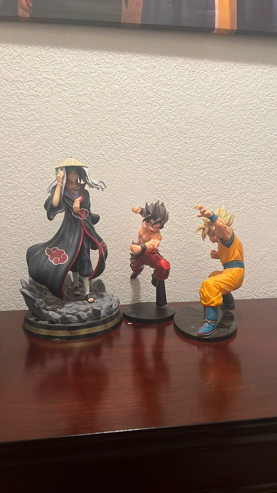 3 Anime Figurines
