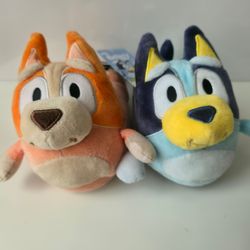 Bluey and Bingo Plush Comfy Kids Slippers Size 9-10