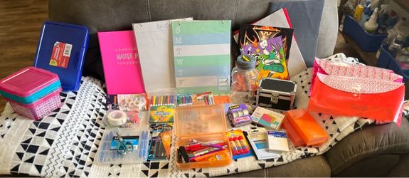 Big Lot of School and Office Supplies Some NIP