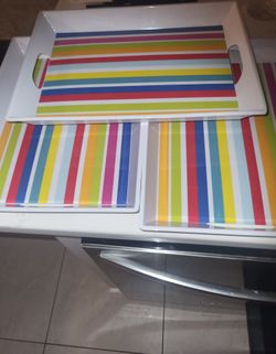 Plastic Cake Sweets Trays $4 Each Some New Some Used Ligtly