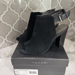 Black Suede Heels