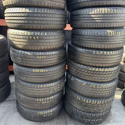 16” Tires Semi New 245/75/16 With Free Installation $65 Each 