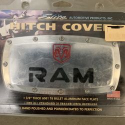 Ram hitch cover